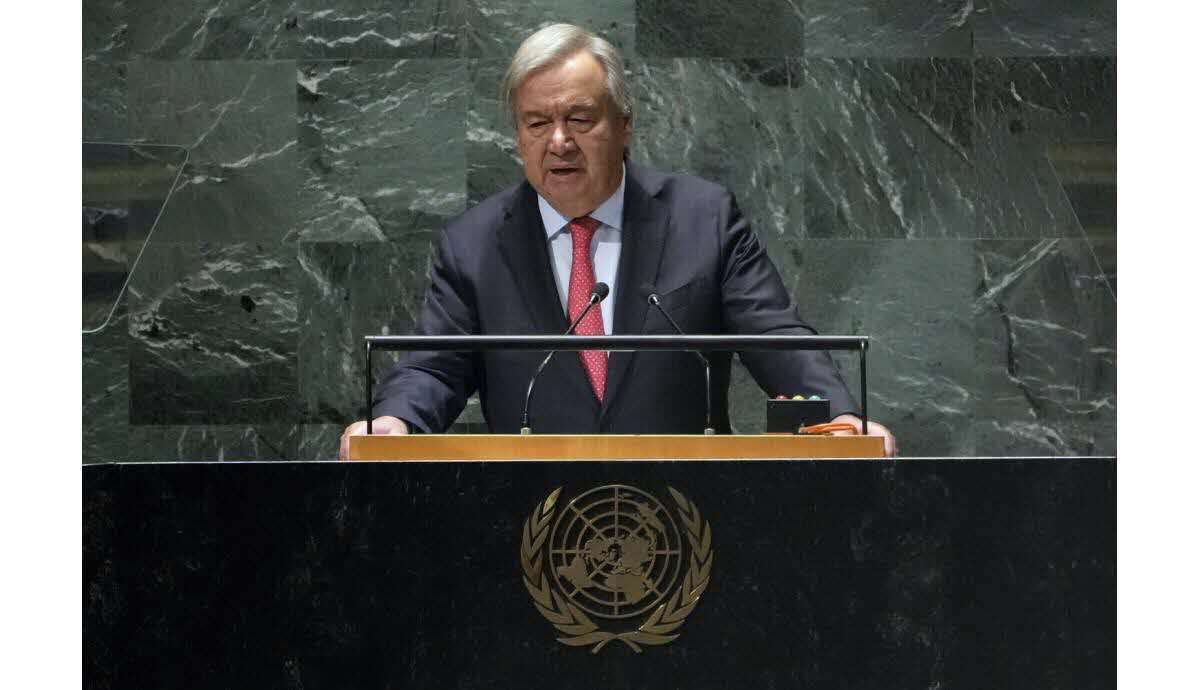 Antonio Guterres. Chef de l'ONU